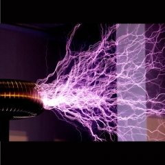 Wyładowania elektryczne Teslacoil